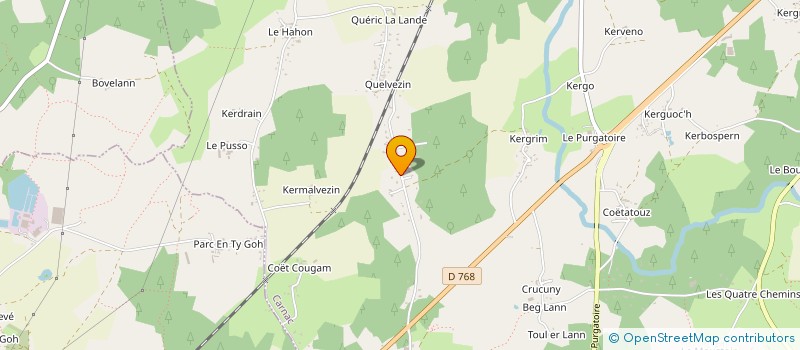 localisation de l'entreprise NEWTON  CARNAC