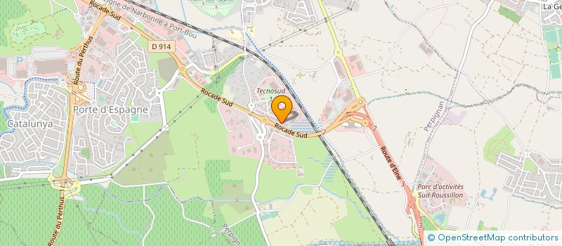 localisation de l'entreprise NEWTON CONCEPT  PERPIGNAN