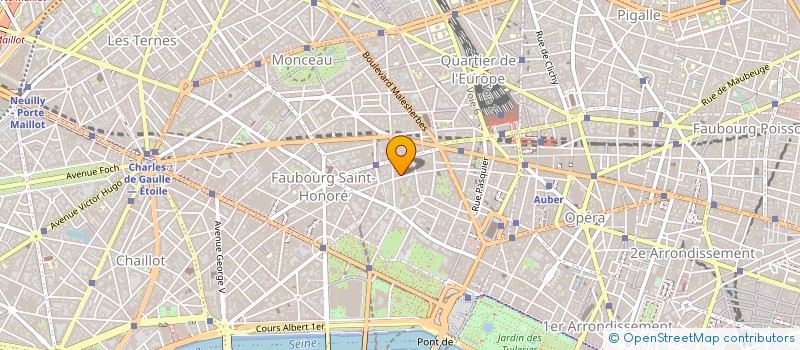localisation de l'entreprise NEWTON COURS  PARIS