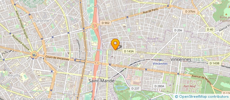 localisation de l'entreprise NEWTON EXECUTIVE à VINCENNES