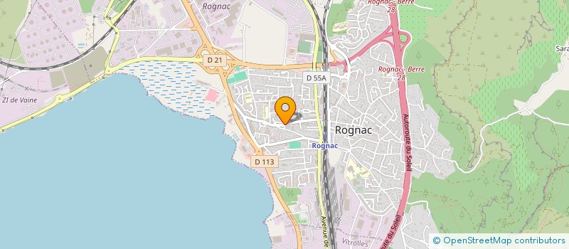 localisation de l'entreprise NEWTON FORMATION à ROGNAC