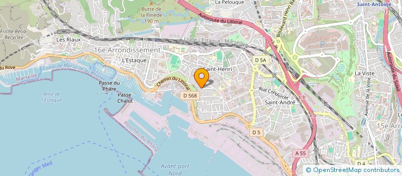 localisation de l'entreprise NEWTON INVEST  MARSEILLE