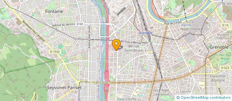 localisation de l'entreprise NEWTON MEDIA à GRENOBLE