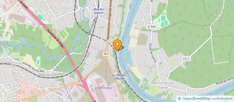 localisation de l'entreprise NEWTON MEDICAL  LE COUDRAY-MONTCEAUX