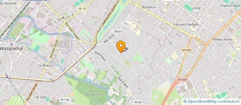 localisation de l'entreprise NEWTRAIL GD  CROIX