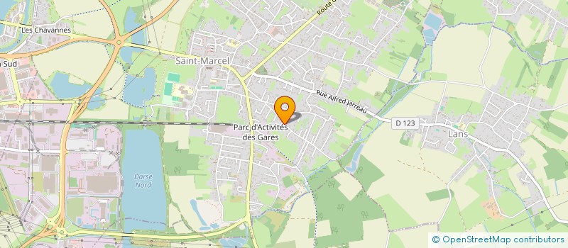 localisation de l'entreprise NEWTROIS  SAINT-MARCEL