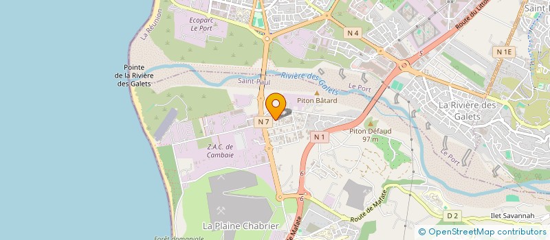 localisation de l'entreprise NEWVAN à SAINT-PAUL