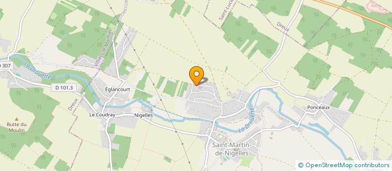localisation de l'entreprise NEWVEXA à SAINT-MARTIN-DE-NIGELLES