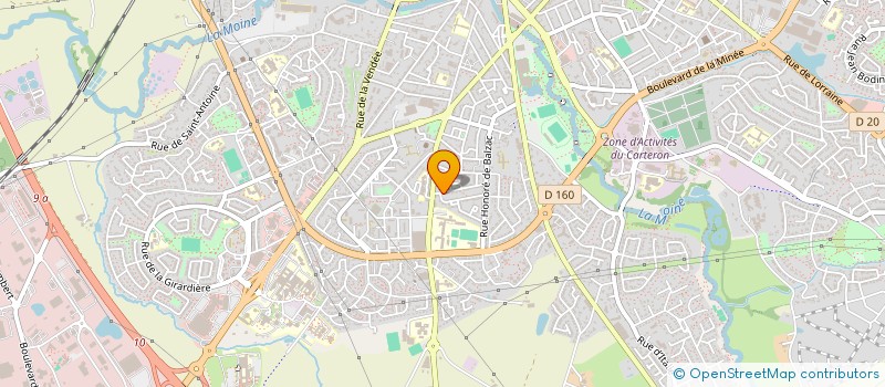 localisation de l'entreprise NEWVIE CONCEPTION à CHOLET