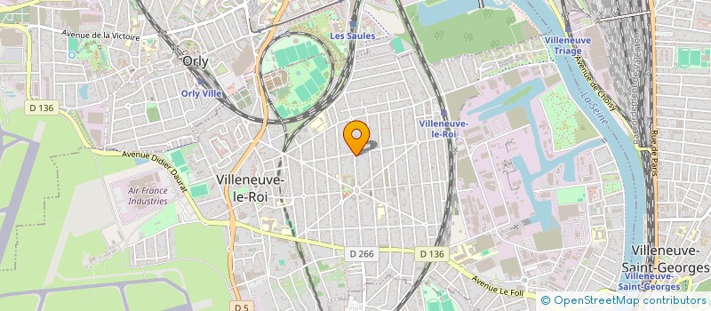 localisation de l'entreprise NEWVOLT à VILLENEUVE-LE-ROI