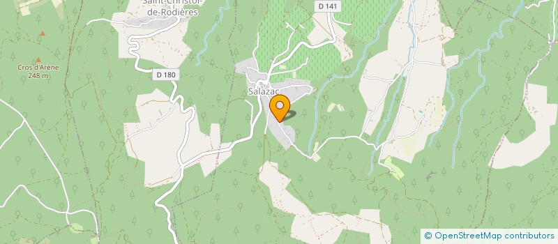 localisation de l'entreprise NEWWAY RHJ  SALAZAC