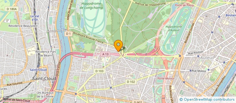 localisation de l'entreprise NEWYORKPARIS  BOULOGNE-BILLANCOURT
