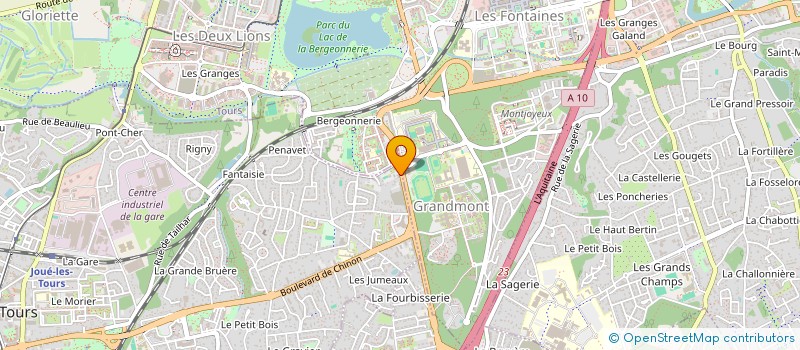 localisation de l'entreprise NEXA à JOUE-LES-TOURS