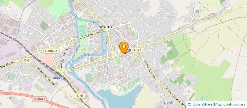 localisation de l'entreprise NEXA  SEDAN