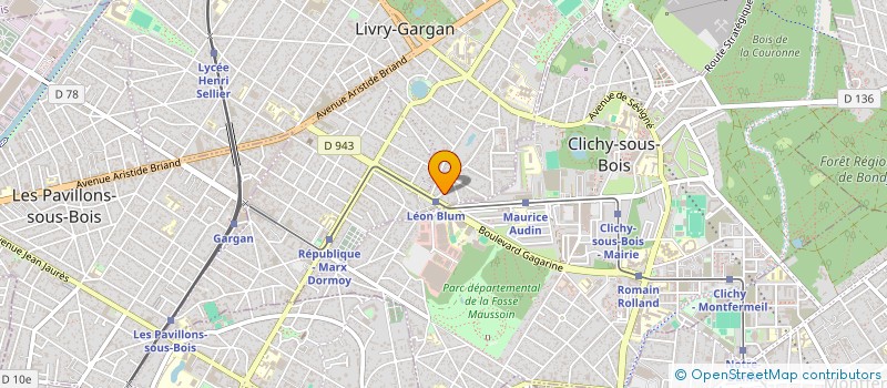 localisation de l'entreprise NEXA à LIVRY-GARGAN