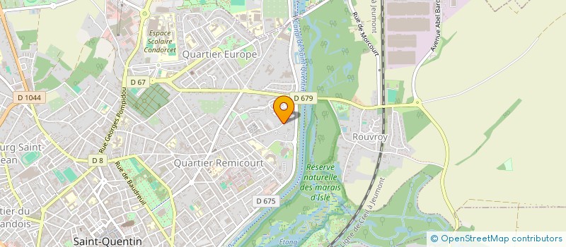 localisation de l'entreprise NEXA  SAINT-QUENTIN