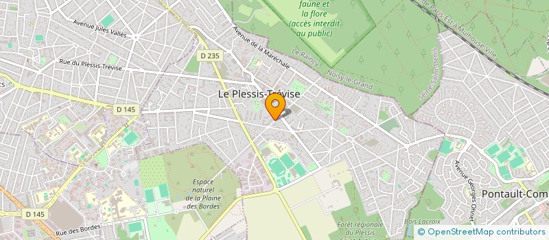 localisation de l'entreprise NEXA  LE PLESSIS-TREVISE