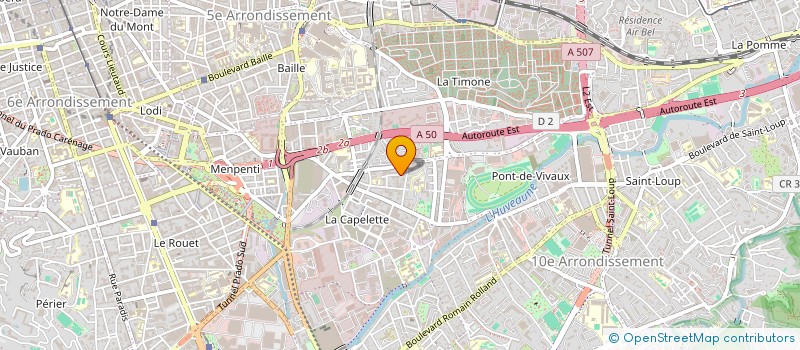 localisation de l'entreprise NEXA TEAM à MARSEILLE
