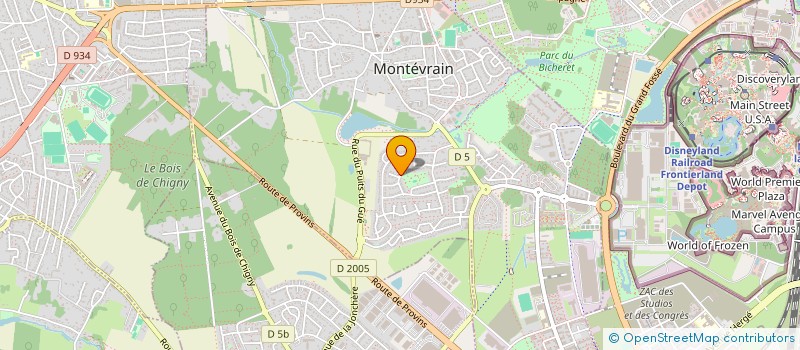 localisation de l'entreprise NEXACOMPLY  MONTEVRAIN