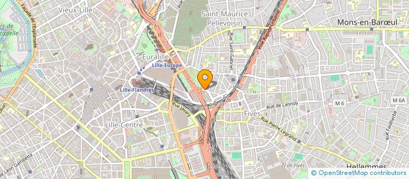 localisation de l'entreprise NEXAIT à LILLE