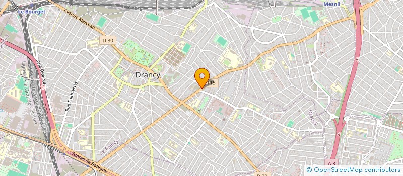 localisation de l'entreprise NEXALIS à DRANCY