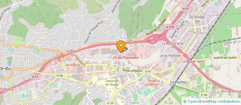 localisation de l'entreprise NEXAO  LA GARDE