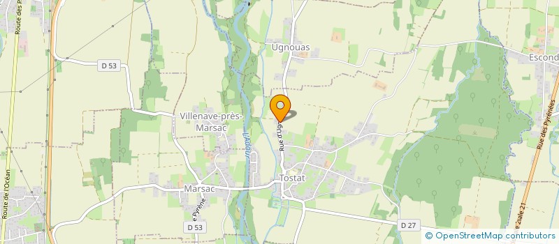 localisation de l'entreprise NEXARIUM CONSULTING  TOSTAT