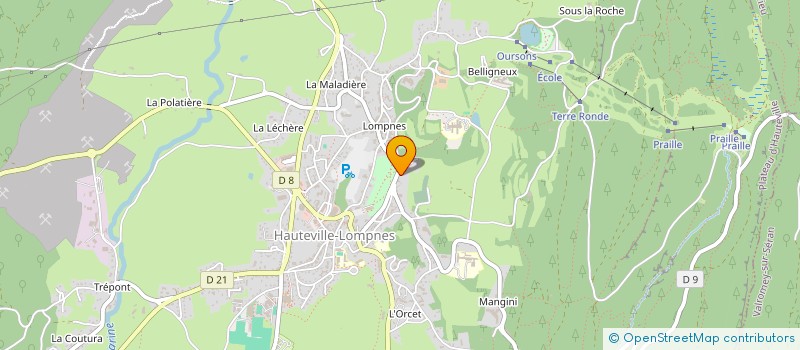localisation de l'entreprise NEXAU à PLATEAU D'HAUTEVILLE