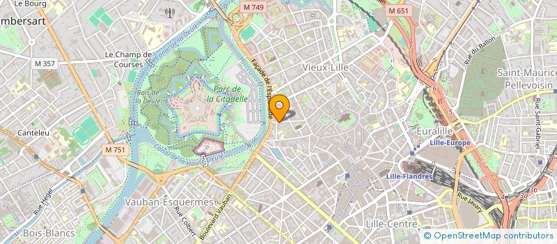 localisation de l'entreprise NEXCIA à LILLE