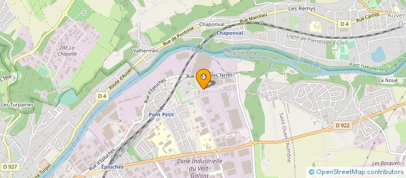 localisation de l'entreprise NEXEE à SAINT-OUEN-L'AUMONE