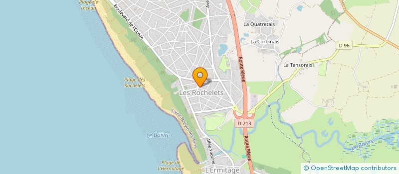 localisation de l'entreprise NEXEME à SAINT-BREVIN-LES-PINS