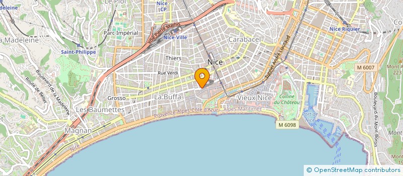 localisation de l'entreprise NEXERA à NICE