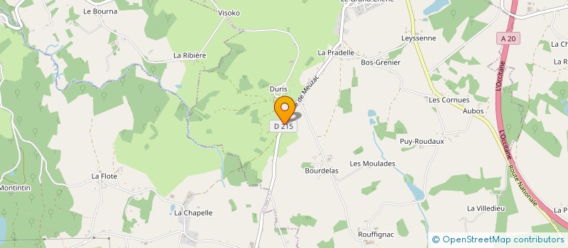 localisation de l'entreprise NEXFAMILY  MAGNAC-BOURG