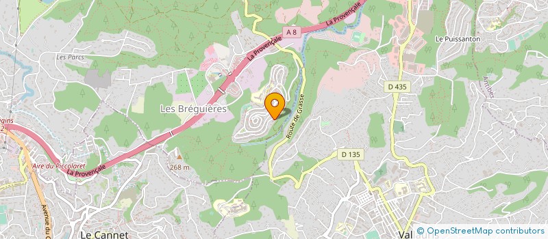 localisation de l'entreprise NEXGEN INFORMATIQUE à MOUGINS