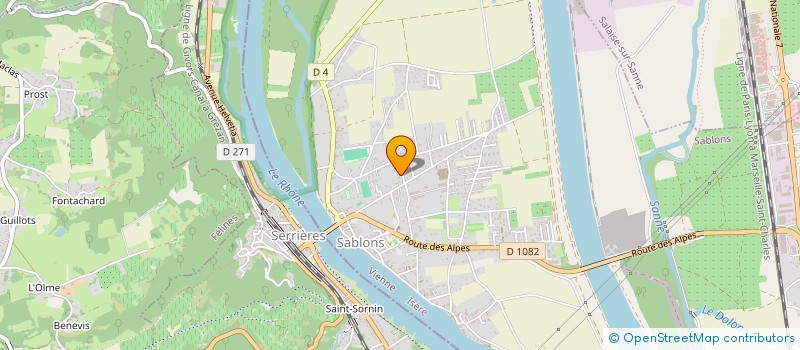 localisation de l'entreprise NEXGEN LEGACY  SABLONS