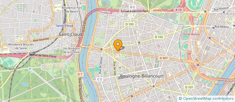 localisation de l'entreprise NEXGEN XPERTS à BOULOGNE-BILLANCOURT