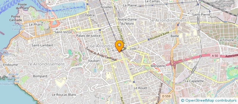 localisation de l'entreprise NEXIA ENERGY à MARSEILLE