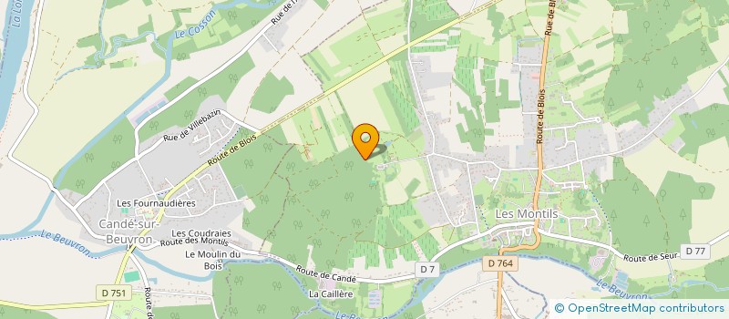 localisation de l'entreprise NEXIA EVENTS  LES MONTILS