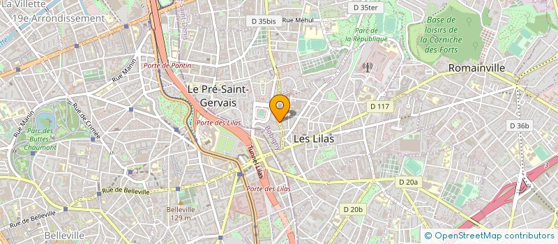 localisation de l'entreprise NEXIALIS CONSULTANTS à LE PRE-SAINT-GERVAIS