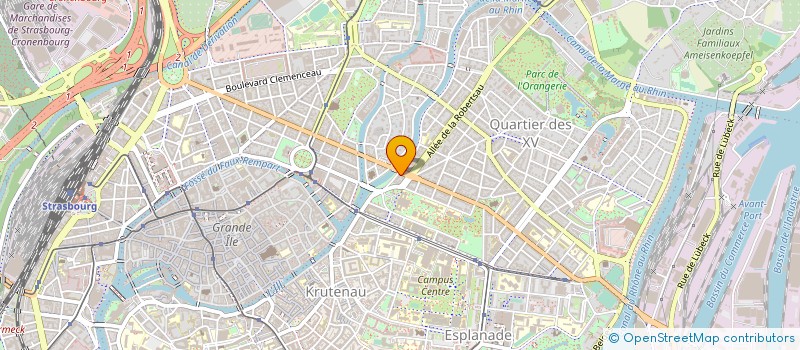 localisation de l'entreprise NEXIDIS  STRASBOURG