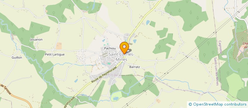 localisation de l'entreprise NEXIFRANCE  SAINT-LON-LES-MINES