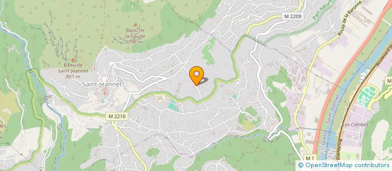 localisation de l'entreprise NEXIM FONCIER  SAINT-JEANNET