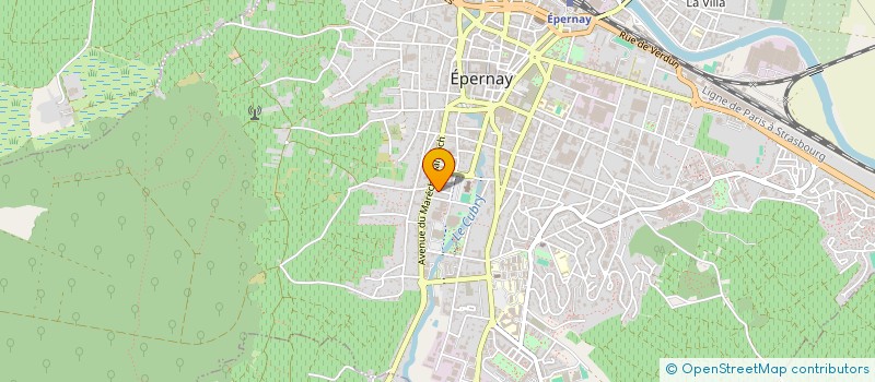 localisation de l'entreprise NEXIMA  EPERNAY