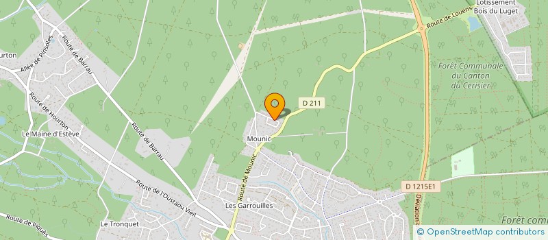 localisation de l'entreprise NEXIMMO 33  SAINT-AUBIN-DE-MEDOC