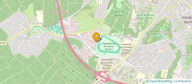 localisation de l'entreprise NEXIOM EXPERTISE à VILLERS-LES-NANCY