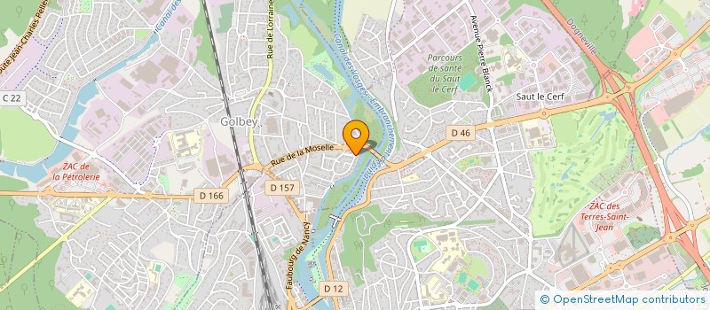 localisation de l'entreprise NEXIOM IMMOBILIER à GOLBEY