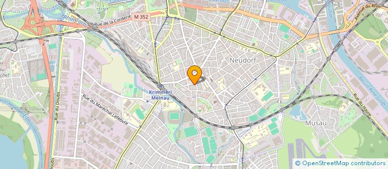 localisation de l'entreprise NEXIOR  STRASBOURG