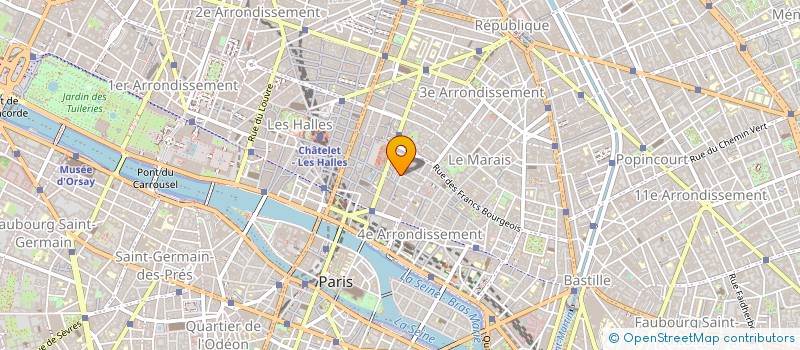 localisation de l'entreprise NEXIS à PARIS