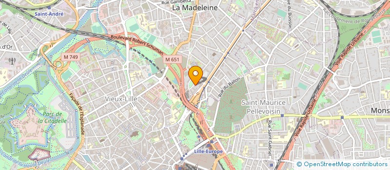 localisation de l'entreprise NEXITY IR PROGRAMMES APOLLONIA à LA MADELEINE