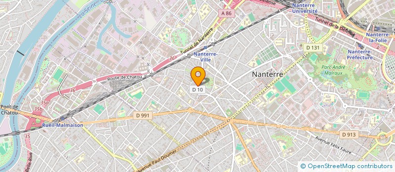 localisation de l'entreprise NEXIUM GROUPE  NANTERRE